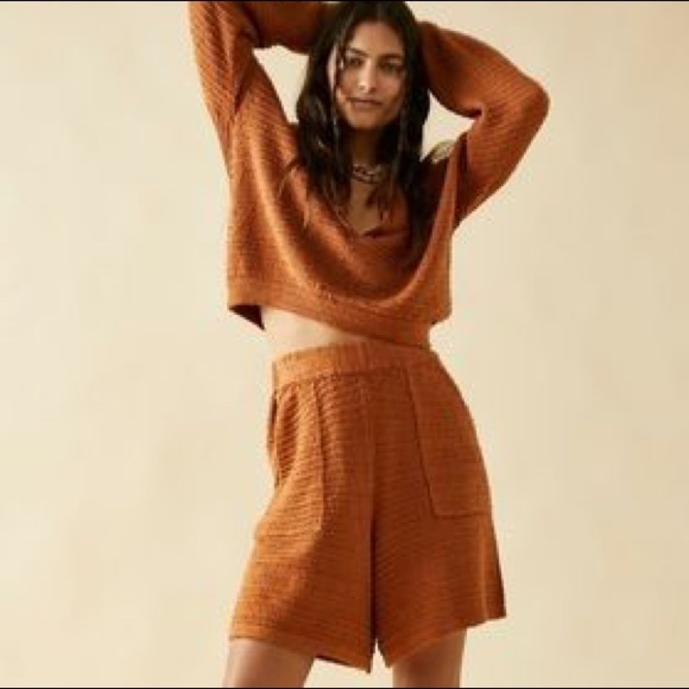 NWOT Free People Carter Sweater Set